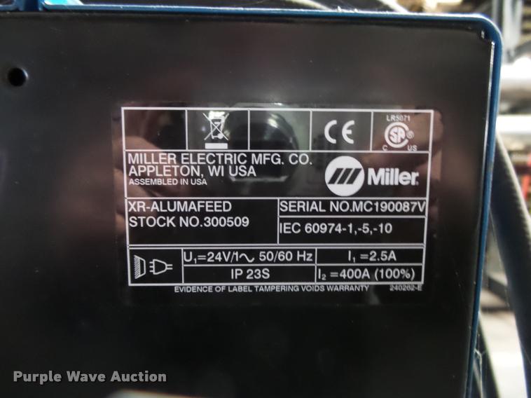 image for item DA9041 Miller Aluma Power 450MPA907483 welder