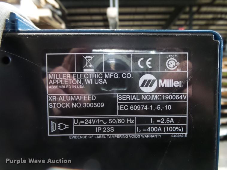 image for item DA9042 Miller Aluma Power 450MPA907483 welder
