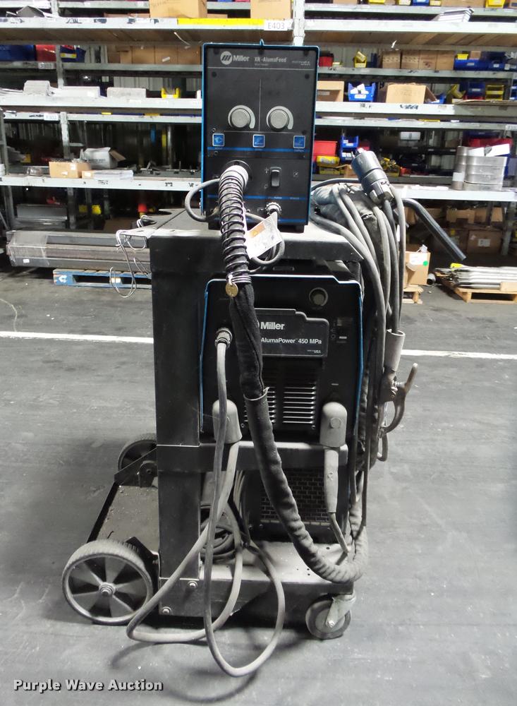 image for item DA9043 Miller Aluma Power 450MPA907483 welder