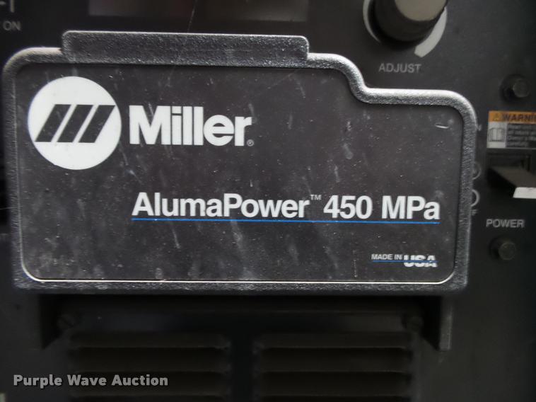 image for item DA9043 Miller Aluma Power 450MPA907483 welder