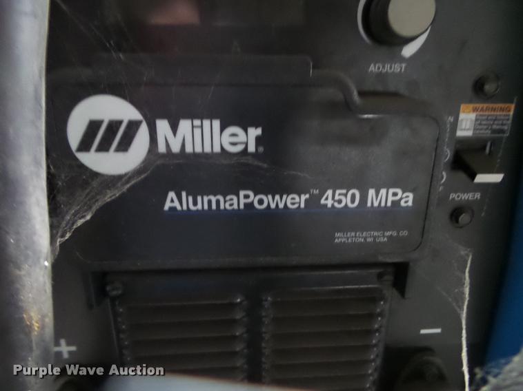 image for item DA9045 Miller Aluma Power 450MPA907483 welder