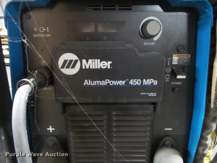 image for item DA9049 Miller Aluma Power 450MPA907483 welder