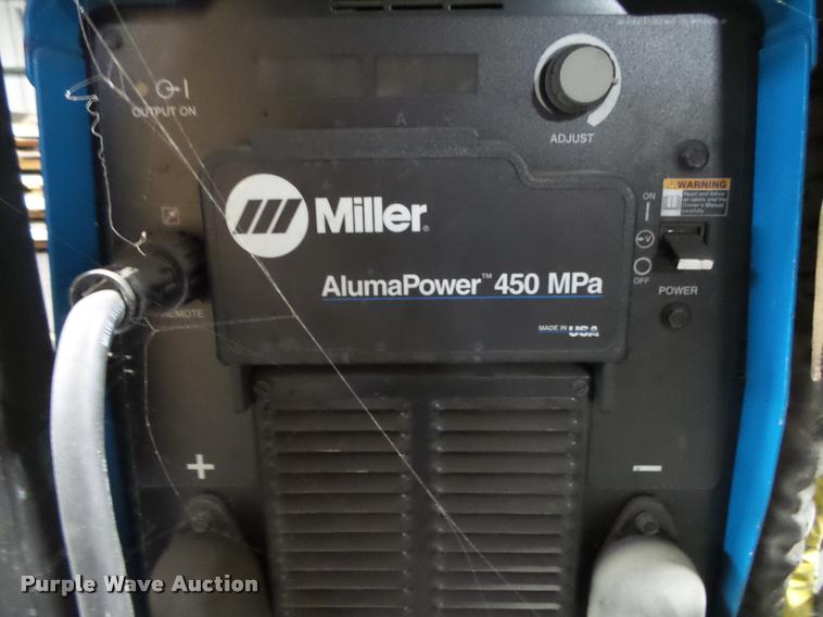 image for item DA9049 Miller Aluma Power 450MPA907483 welder