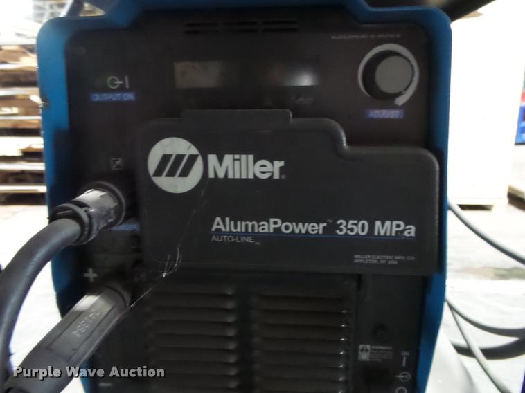 image for item DA9050 Miller Aluma Power 350MPA907420001 welder