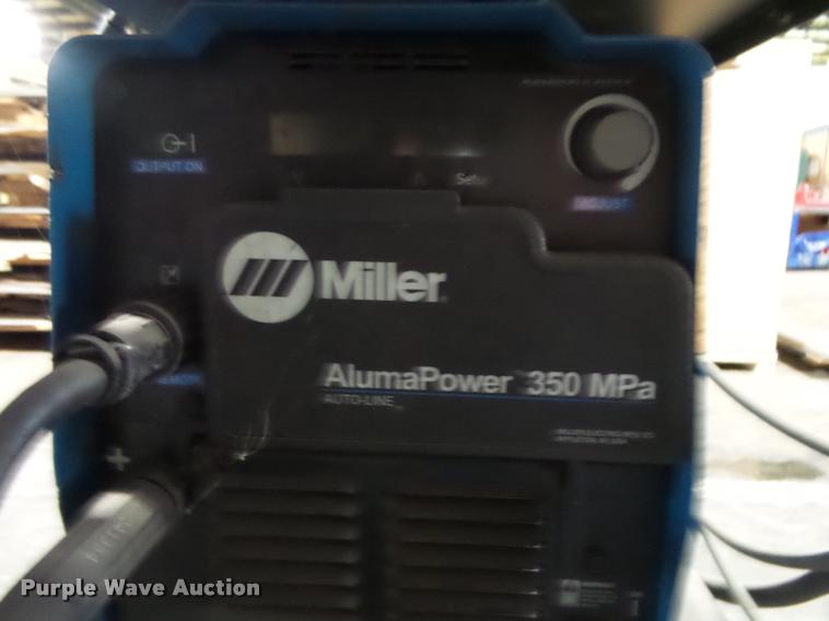image for item DA9050 Miller Aluma Power 350MPA907420001 welder