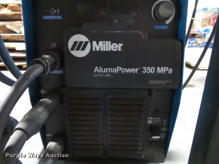 image for item DA9051 Miller Aluma Power 350MPA907420001 welder