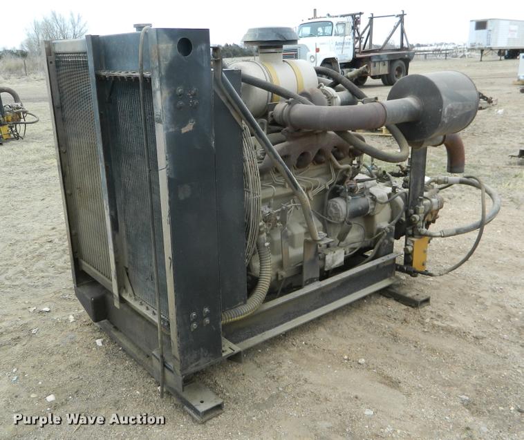 image for item DA9713 John Deere six cylinder diesel engine