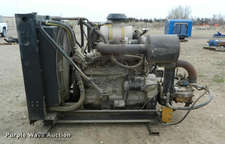 image for item DA9713 John Deere six cylinder diesel engine