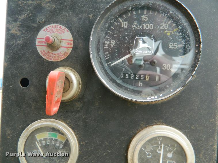 image for item DA9714 John Deere six cylinder diesel engine