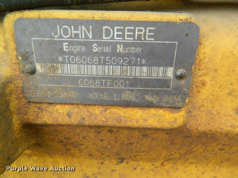 image for item DA9714 John Deere six cylinder diesel engine