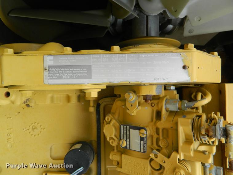 image for item DA9715 Cummins six cylinder diesel engine