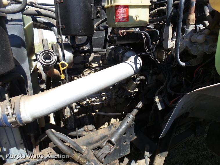 image for item DB0131 1997 Ford F800 flatbed truck