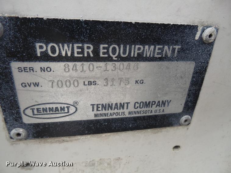 image for item DB0555 Tennant 8410 floor sweeper