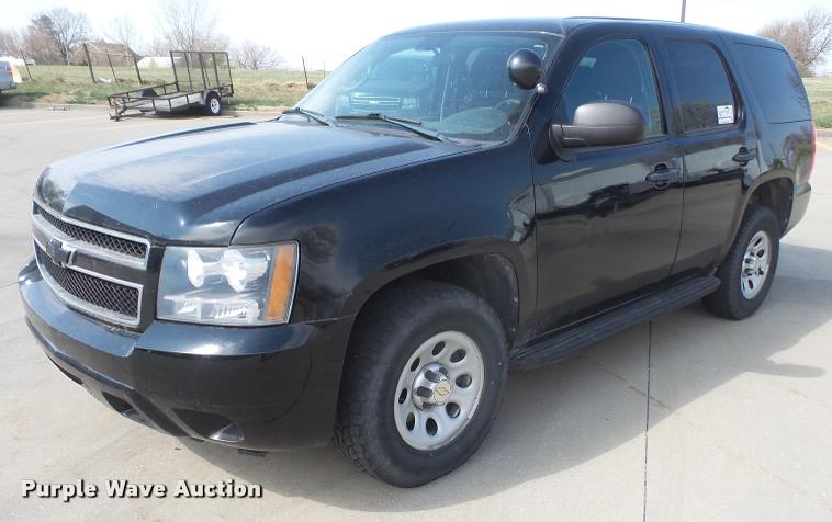 image for item DB0591 2011 Chevrolet Tahoe Police SUV