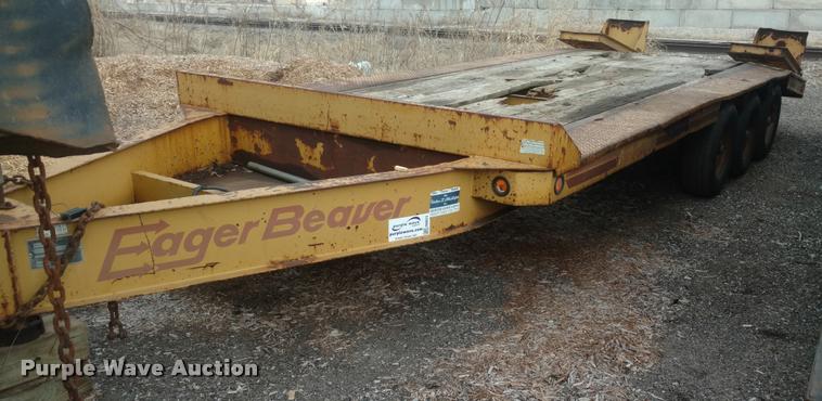 image for item DB0875 1984 Eager Beaver equipment trailer