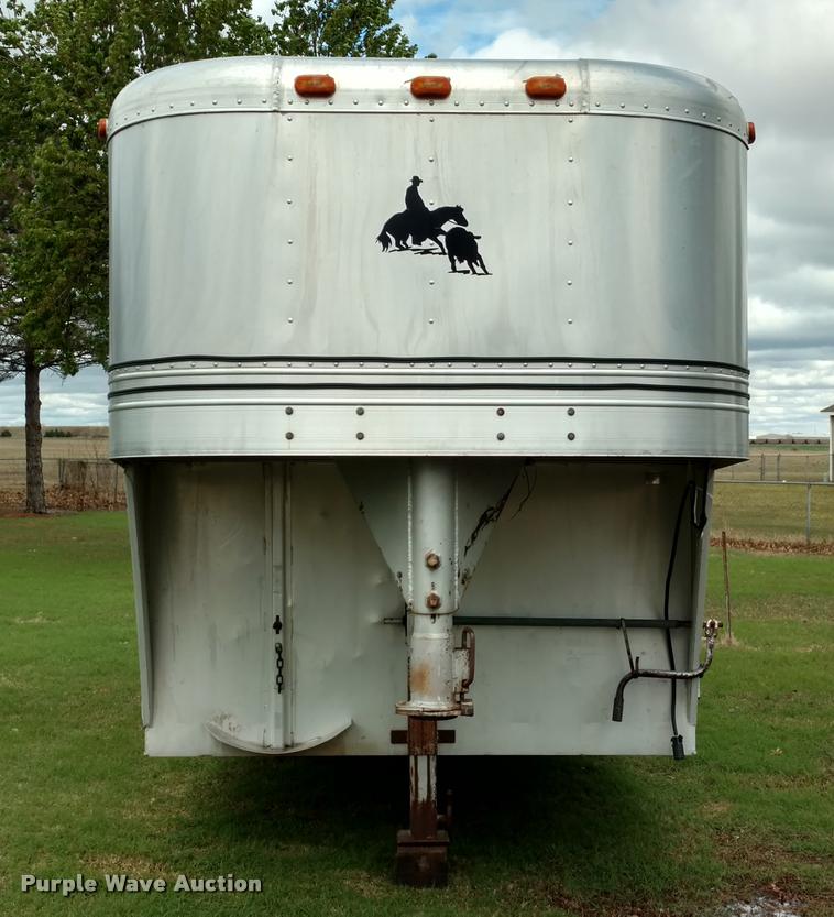 image for item DB0886 Shop built livestock trailer