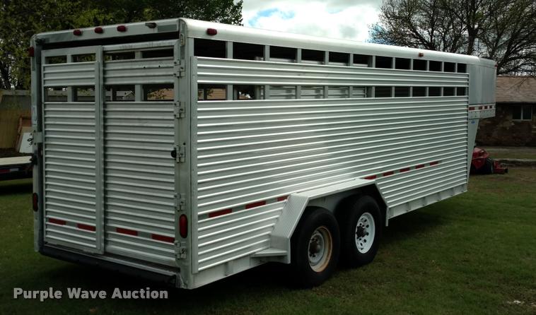 image for item DB0886 Shop built livestock trailer