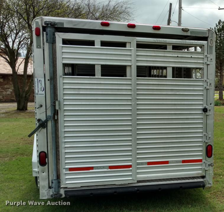 image for item DB0886 Shop built livestock trailer