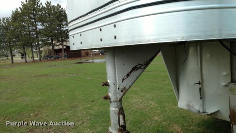 image for item DB0886 Shop built livestock trailer
