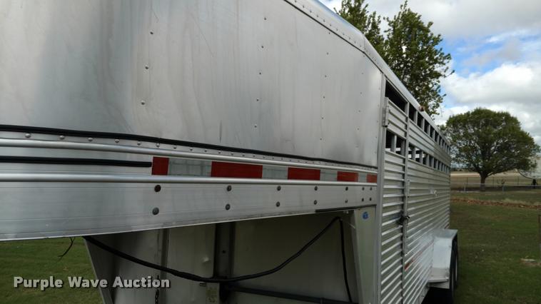 image for item DB0886 Shop built livestock trailer