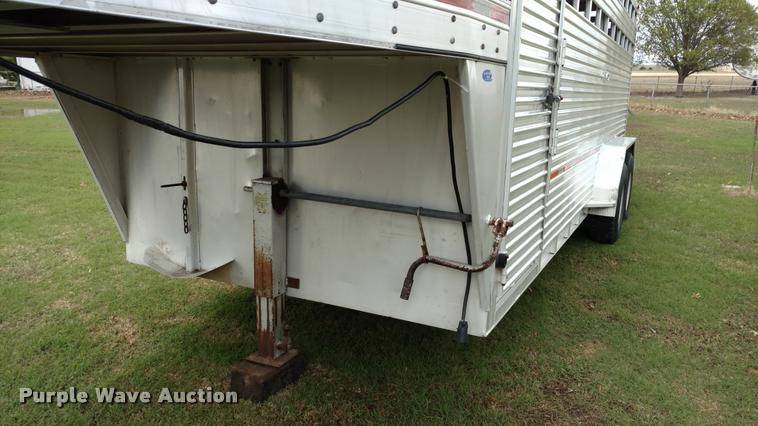 image for item DB0886 Shop built livestock trailer