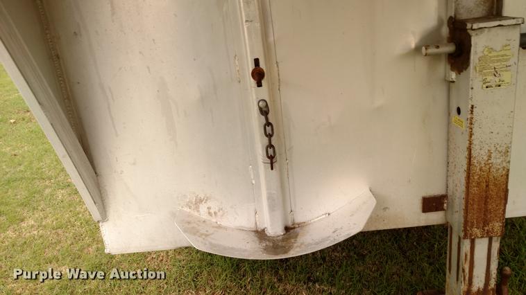 image for item DB0886 Shop built livestock trailer