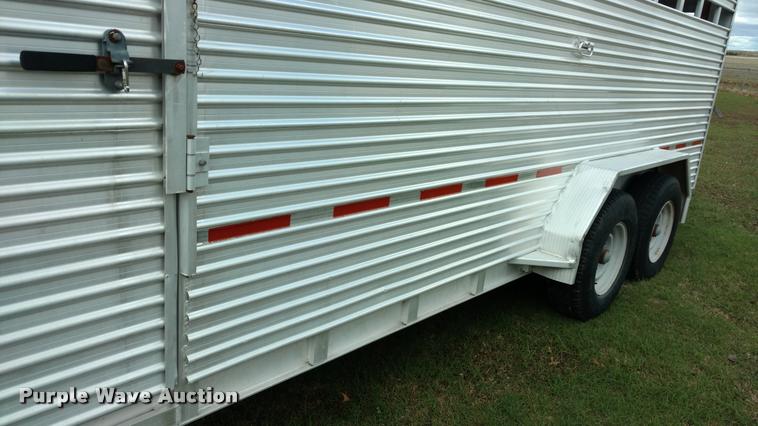 image for item DB0886 Shop built livestock trailer