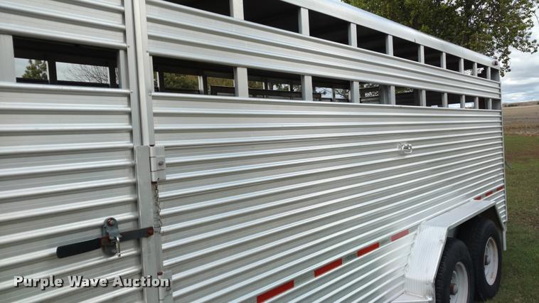 image for item DB0886 Shop built livestock trailer