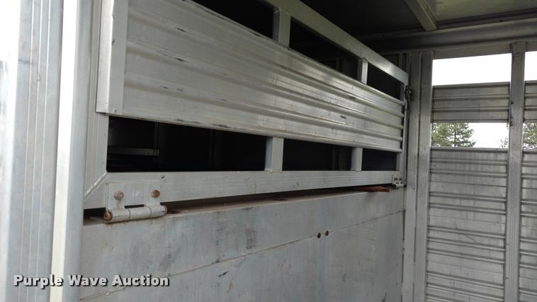 image for item DB0886 Shop built livestock trailer