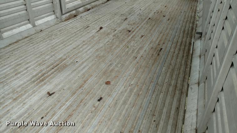 image for item DB0886 Shop built livestock trailer