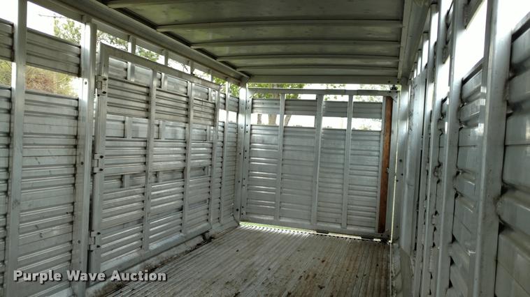 image for item DB0886 Shop built livestock trailer