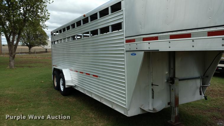 image for item DB0886 Shop built livestock trailer
