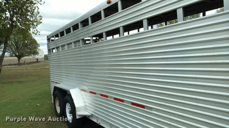 image for item DB0886 Shop built livestock trailer