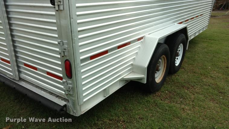 image for item DB0886 Shop built livestock trailer