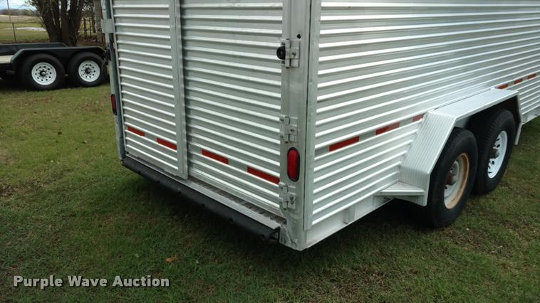 image for item DB0886 Shop built livestock trailer