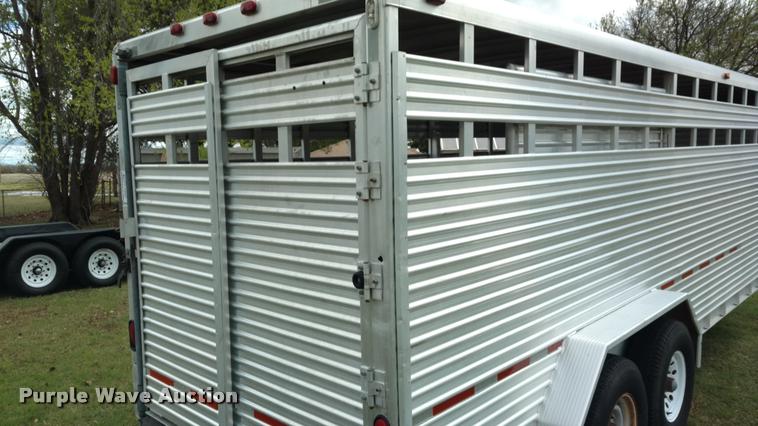 image for item DB0886 Shop built livestock trailer