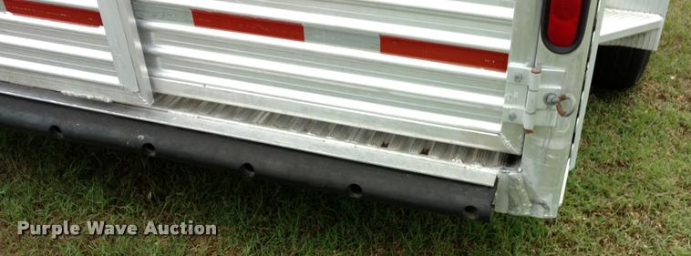 image for item DB0886 Shop built livestock trailer