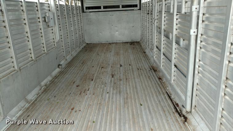 image for item DB0886 Shop built livestock trailer