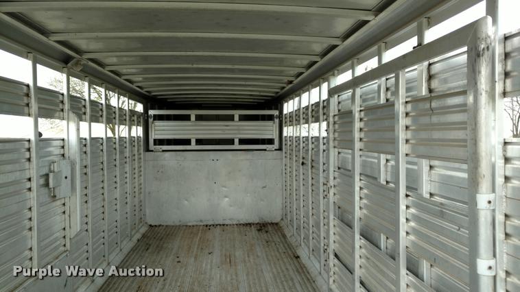 image for item DB0886 Shop built livestock trailer
