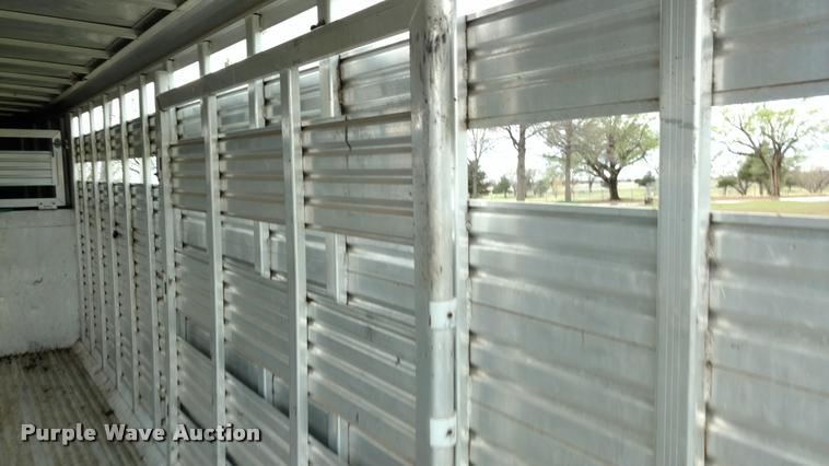 image for item DB0886 Shop built livestock trailer