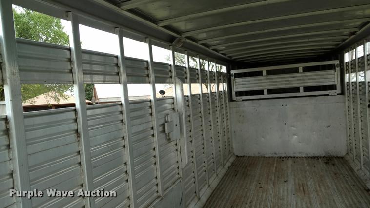image for item DB0886 Shop built livestock trailer