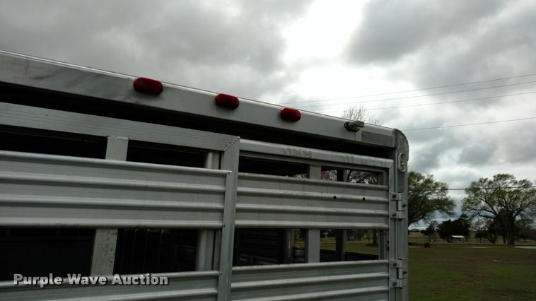 image for item DB0886 Shop built livestock trailer