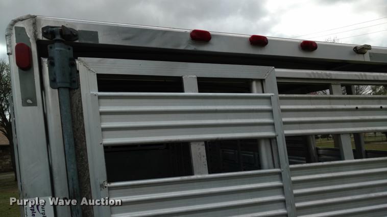 image for item DB0886 Shop built livestock trailer