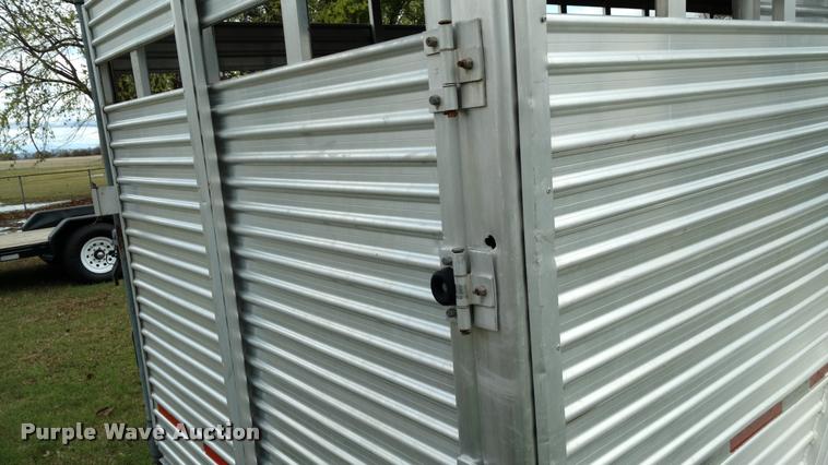 image for item DB0886 Shop built livestock trailer
