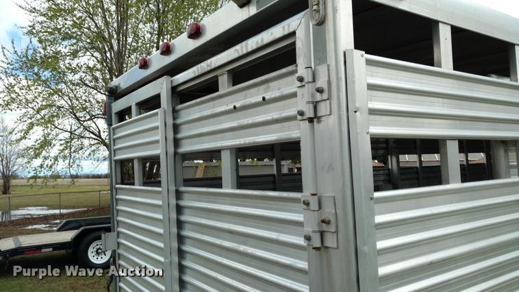 image for item DB0886 Shop built livestock trailer