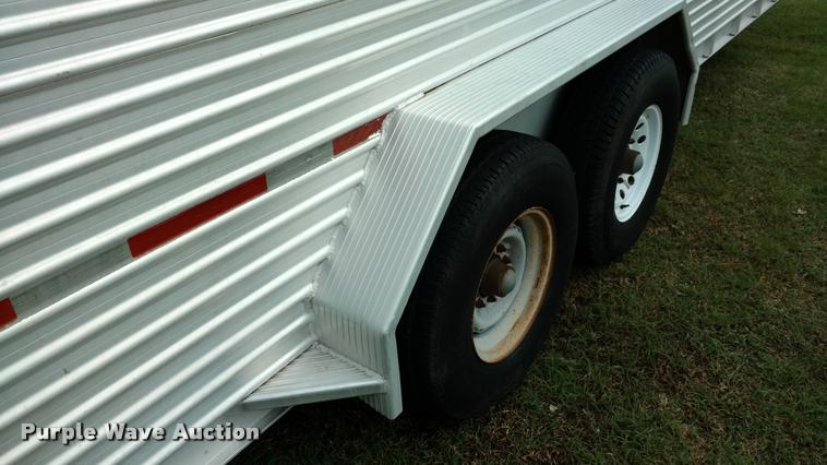 image for item DB0886 Shop built livestock trailer