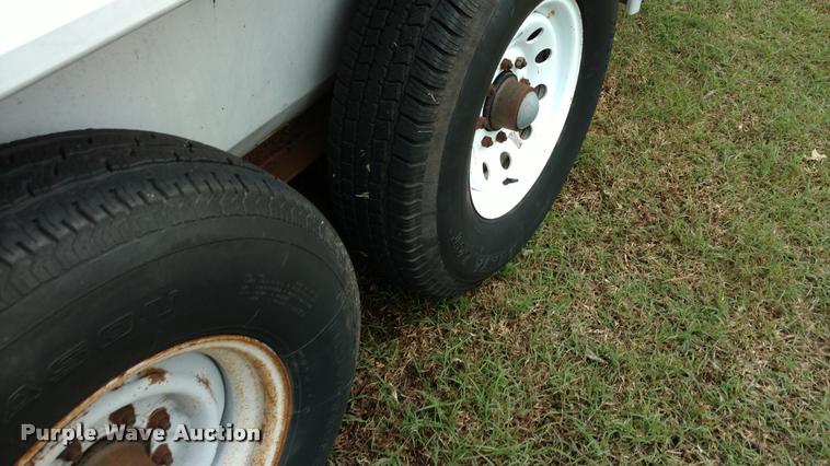 image for item DB0886 Shop built livestock trailer