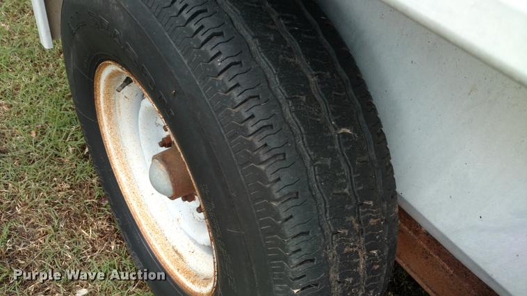 image for item DB0886 Shop built livestock trailer