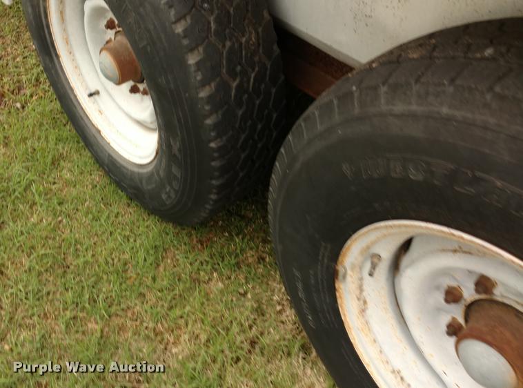 image for item DB0886 Shop built livestock trailer