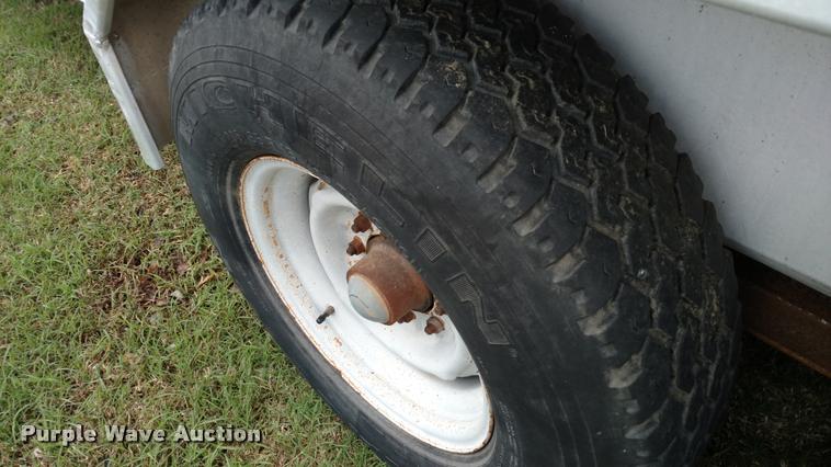 image for item DB0886 Shop built livestock trailer